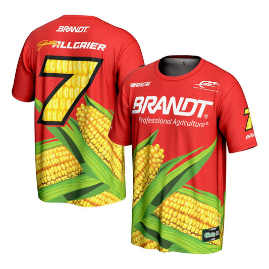 Justin Allgaier #7 Brandt Sublimated T-shirt