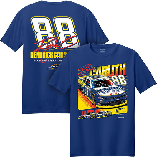 Rajah Caruth #88 HendrickCars.com Throwback T-shirt
