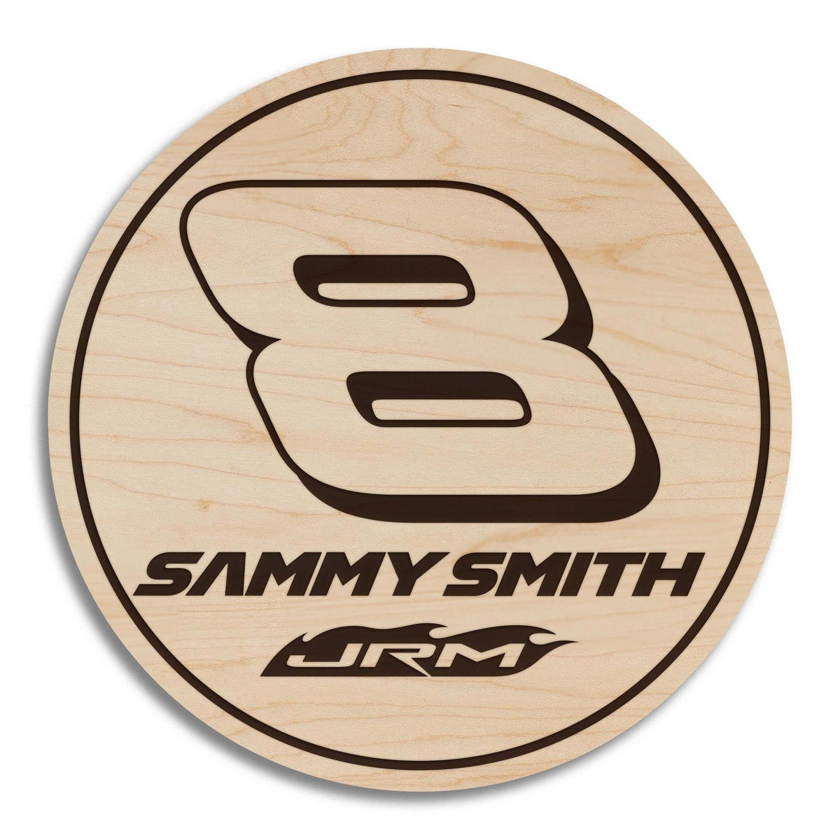 Sammy Smith #8 Wooden Coaster