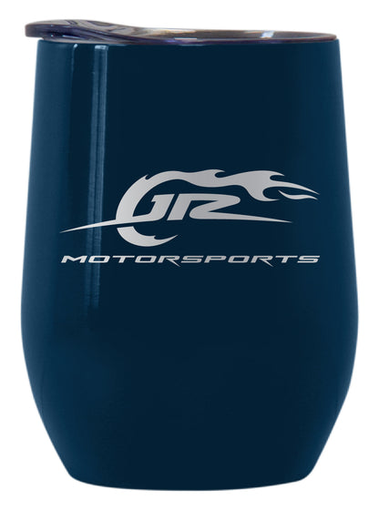 JR Motorsports 12 oz Engraved Insulated Wine Stainless Steel Tumbler
