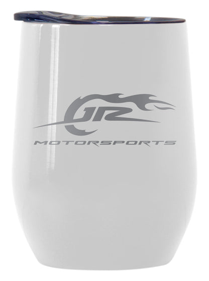 JR Motorsports 12 oz Engraved Insulated Wine Stainless Steel Tumbler