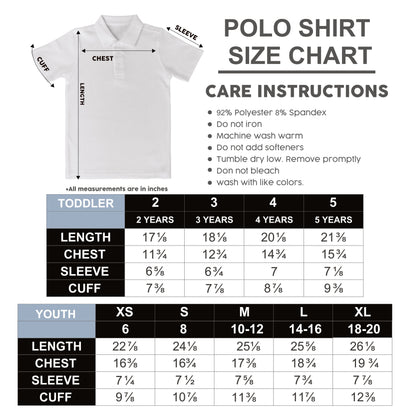 JR Motorsports Vive La Fete Solid Polo - White