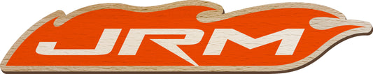 JR Motorsports Precision-Cut Wooden Fridge Magnet