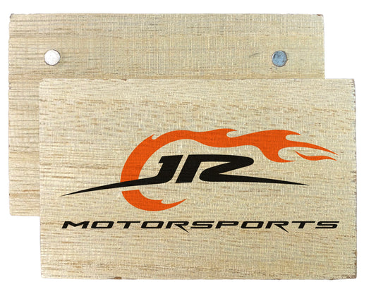 JR Motorsports 2" x 3" Wooden Fridge Magnet