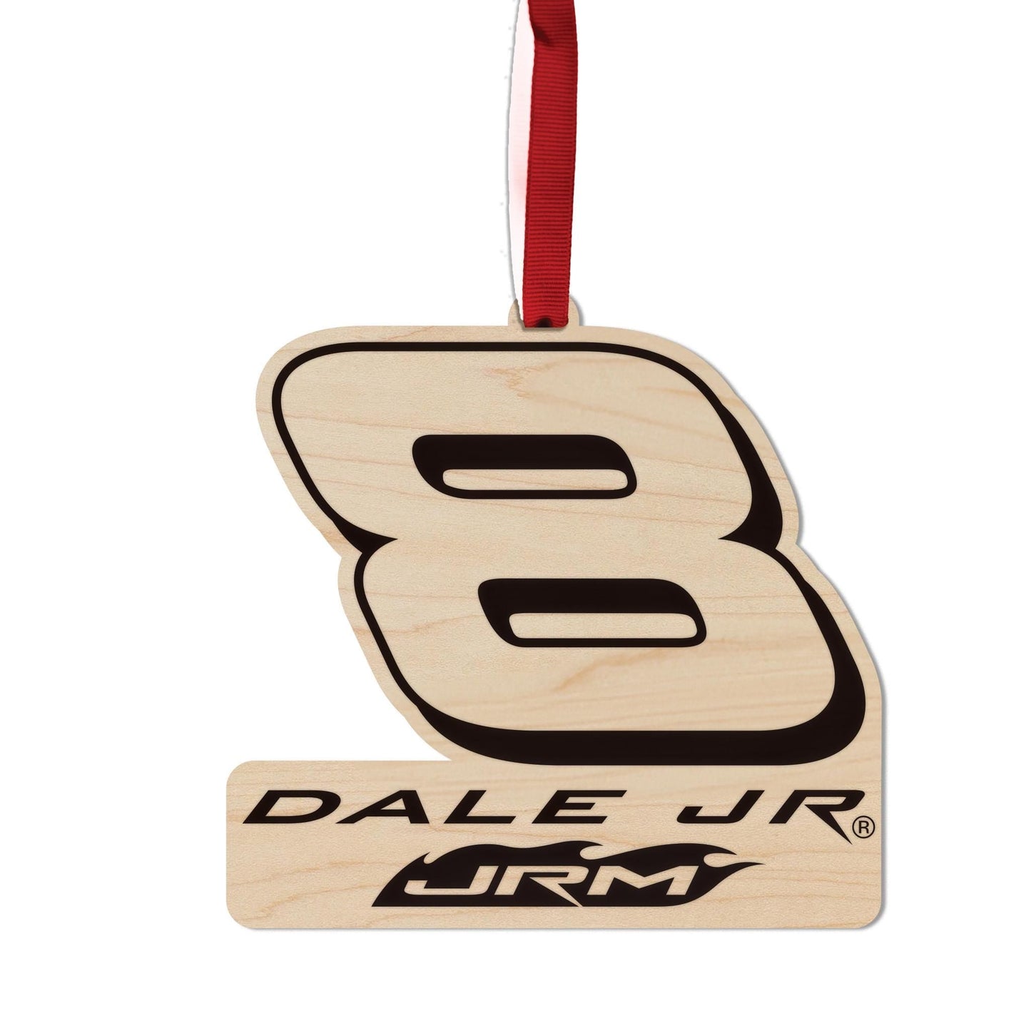 Dale Earnhardt Jr. #8 Wooden Ornament