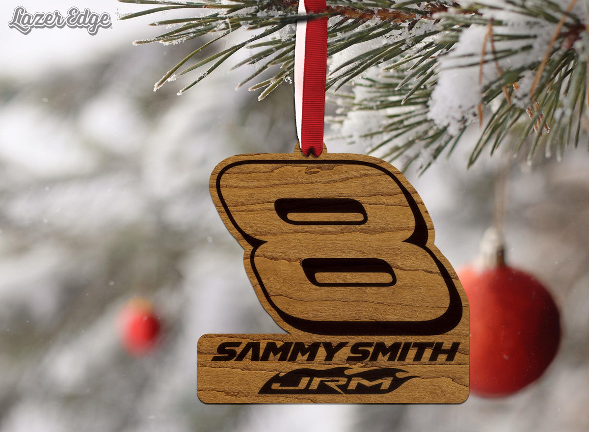 Sammy Smith #8 Wooden Ornament