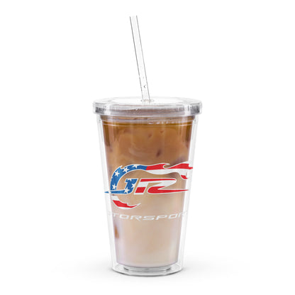 JR Motorsports Patriotic 16oz Plastic Tumbler