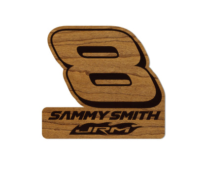 Sammy Smith #8 Wooden Magnet