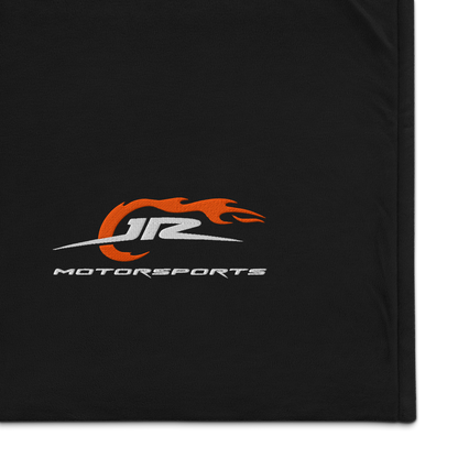 JR Motorsports Premium Embroidered Sherpa Blanket