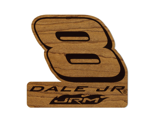 Dale Earnhardt Jr. #8 Wooden Magnet