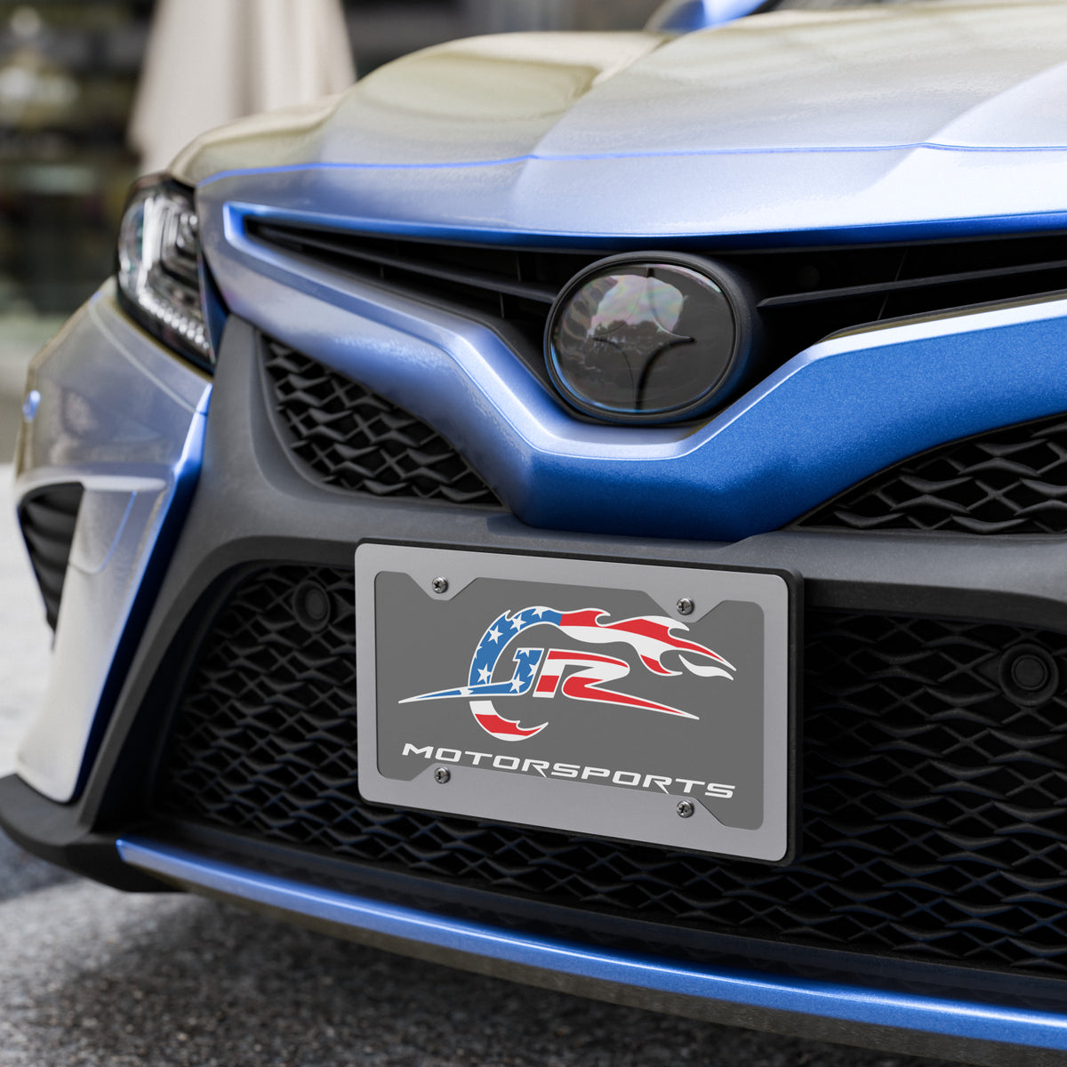 JR Motorsports Patriotic Vanity Plate